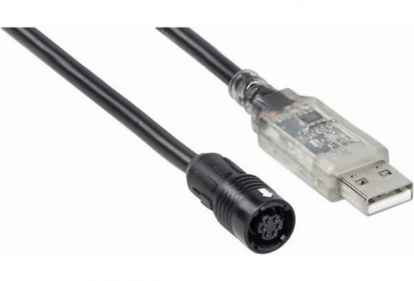 Plug connectors and cables / connection cables with female connector and male connector - DSL-DH06-G1M8 - 6053020