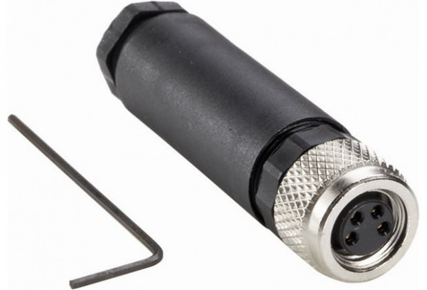Plug connectors and cables / Female connector (ready to assemble) - DOS-0804-G - 6009974