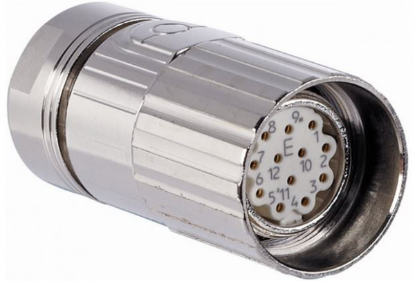 Plug connectors and cables / Female connector (ready to assemble) - DOS-2312-GS02 - 2071778
