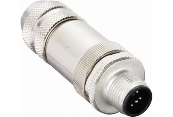 Plug connectors and cables / Male connectors (ready to assemble) - STE-1204-GZ - 6048261
