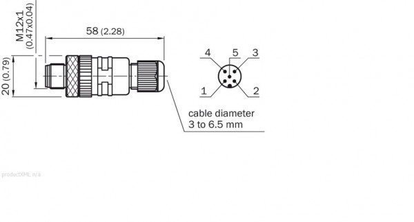 Plug connectors and cables / Male connectors (ready to assemble) - STE-1208-G - 6033269
