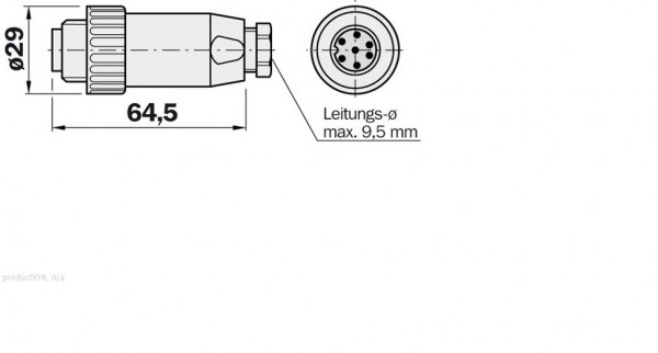 Plug connectors and cables / Male connectors (ready to assemble) - STE-2606 - 6004193