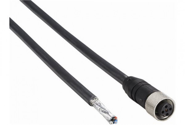 Plug connectors and cables / Connecting cable (female connector-open) - DOL-1212-G05M - 6035988