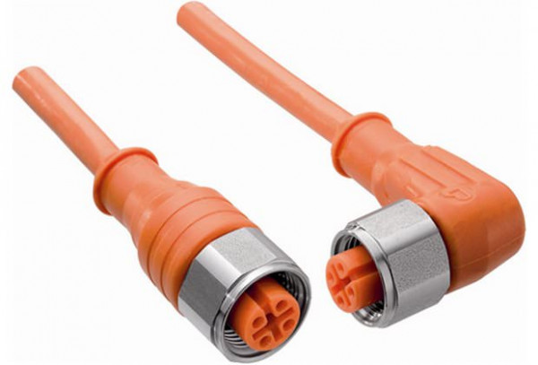 Plug connectors and cables / connecting cables with female connector - DOL-1204-W05MA - 6042098
