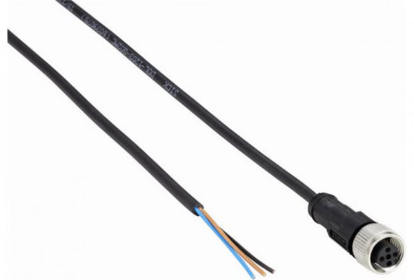 Plug connectors and cables / Connecting cable (female connector-open) - DOL-1203-G02MC - 6039075
