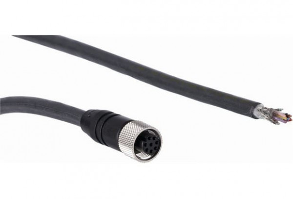 Plug connectors and cables / connecting cables with female connector - DOL-1208-G10MAC1 - 6032868
