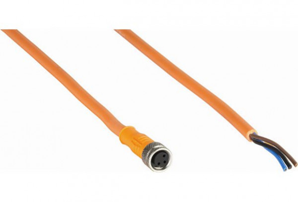 Plug connectors and cables / Connecting cable (female connector-open) - DOL-0804-G30M - 6029110