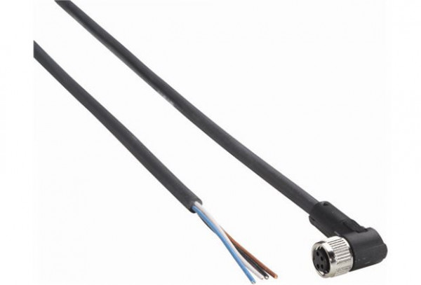Plug connectors and cables / Connecting cable (female connector-open) - DOL-0804-W10MC - 6025899