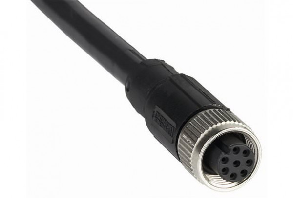 Plug connectors and cables / connecting cables with female connector - DOL-127SG7M5E25KM0 - 6020353