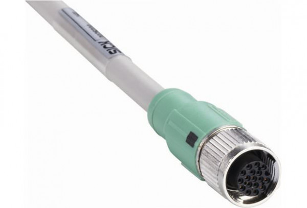 Plug connectors and cables / connecting cables with female connector - Connecting cable (female connector-open) - 2075220