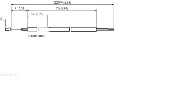 Plug connectors and cables / connecting cables with female connector - DOL-0J08-G0M2XB6 - 2031086