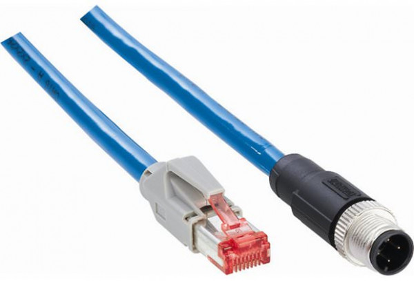 Plug connectors and cables / Connection cables with male connector and male connector - SSL-2J04-G02ME - 6034414