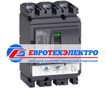 Schneider Electric 3П АВТОМ.ВЫКЛ. TM125D NSX250R(200кА при 415В, 45кА при 690B) (арт.LV433470)