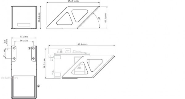 Deflector mirrors - USP-DX100 - 2068788