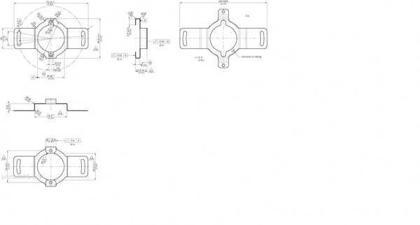 Flanges / Flange plates - BEF-DS08 - 2072206