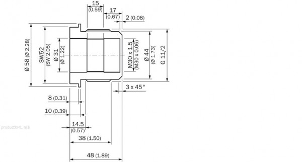 Terminal and alignment brackets / Alignment brackets - BEF-EA-CM30 - 2043770