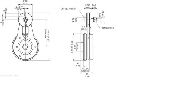 Other mounting accessories / Measuring wheels - BEF-MRS-10-1 - 2071958