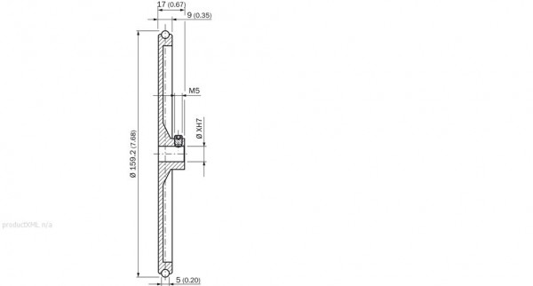 Other mounting accessories / Measuring wheels - BEF-MR006050R - 2055225