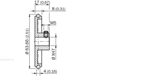 Other mounting accessories / Measuring wheels - BEF-MR010020R - 2055224