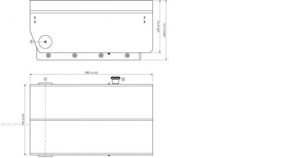 Device protection (mechanical) / Protective housings/pipes - Weather protection hood - 2065284