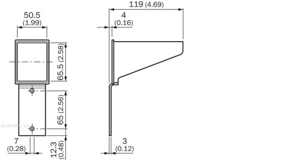 Device protection (mechanical) / Protective housings/pipes - Snow protection tube - 1003619