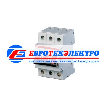 АВВ Рубильник 3пол. E203r 80A рычаг крас. (2CDE283001R0080)