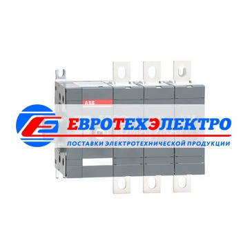 ABB Рубильник OT200ES03 до 200А 3-полюсный бок. управление (без ручки)