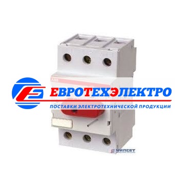 ABB Рубильник OT40M3 (PRO M) до 40А 3х-полюсный для установки на DIN -рейку