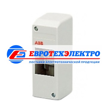 ABB Бокс настенный 2М без двери белый (арт.1SL2402A00)