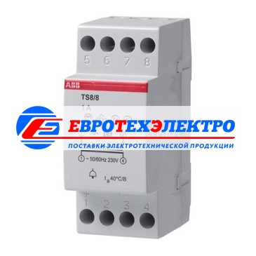 ABB ABB Трансформатор звонковый с защитой от КЗ TS 8/4-8-12SW (2CSM081022R0811)