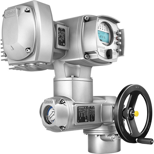 Электропривод взрывозащищенный AUMA SQRVex 05.2 380В IP67 регулирующий неполнооборотный