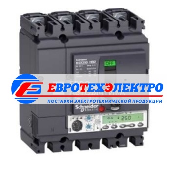 Schneider Electric 4П АВТОМ.ВЫКЛ. MIC5.2E 40A NSX100HB2 (100кА при 690B) (арт.LV433338)