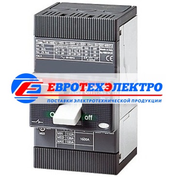 АВВ T2N 160 PR221DS-LS In=63A 3p F F 36 кА Выключатель автоматический (1SDA051125R1)