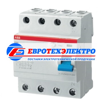 ABB Выкл.диф.тока 4мод. F204 A S-40/0,1 (2CSF204201R2400)