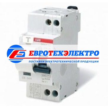 ABB Авт.диф.тока DS941 B10 30MA тип АС (16020015)
