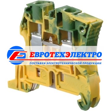 ABB Клемма винт.земля  ZS10 10мм.кв.