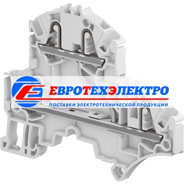 ABB Клемма втычная ZK2,5-D2-PE - 2 уровня, 2
