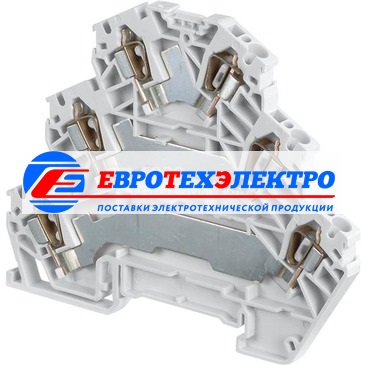 ABB Клемма пруж.3ур.,2,5 мм.кв.,D2,5/5.T3.L