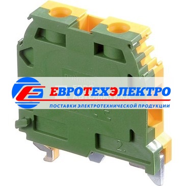 ABB Клемма винт. земля M10/10.P 10мм.кв.