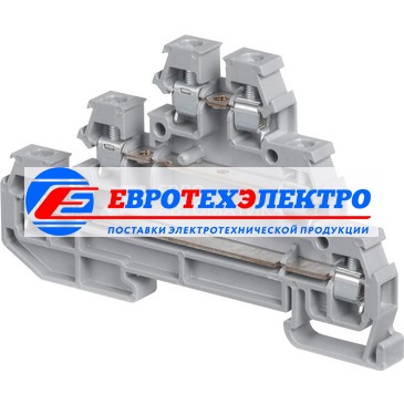 ABB Клемма винт.D2,5/6.DA  2.5мм.кв. 3-ур.