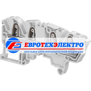 ABB Клемма втычная ZK4-3P-BL синяя - 4 мм.кв