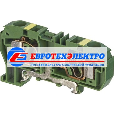 ABB Клемма пруж.земля D10/10.P.2L 10мм.кв.