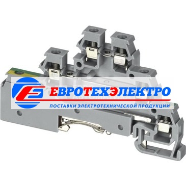 ABB Клемма винт.D2,5/6.DPA1  2.5мм.кв. 3-ур.
