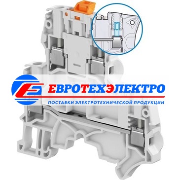 ABB Клемма винтовая ZS4-D2-S-T2 - 4 мм.кв
