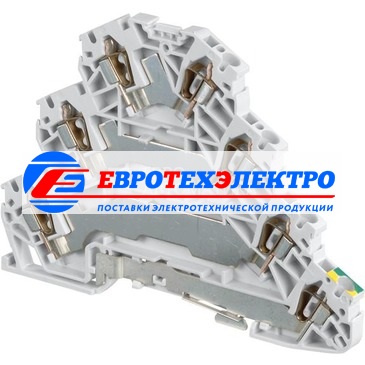 ABB Клемма пруж.4ур,2,5 мм.кв.D2,5/5.T3.P.L