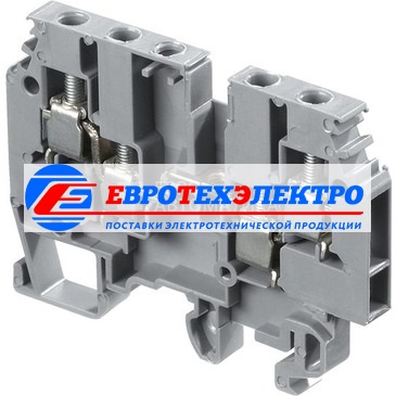 ABB Клемма винт.M4/6.4A  4мм.кв.