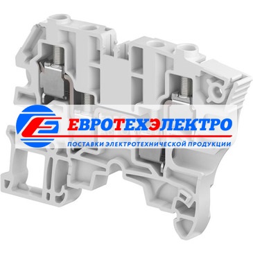 ABB Клемма винтовая ZS6-4S-BL, син - 6 мм.кв
