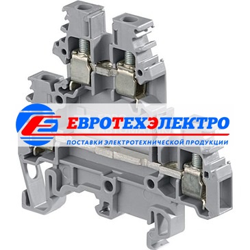 ABB Клемма винт.M4/6.D2    4мм.кв.