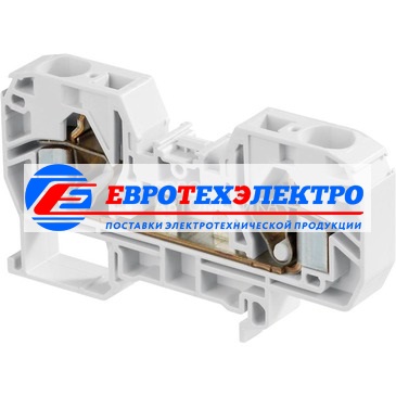 ABB Клемма пруж. серая D16/12.2L 16мм.кв.
