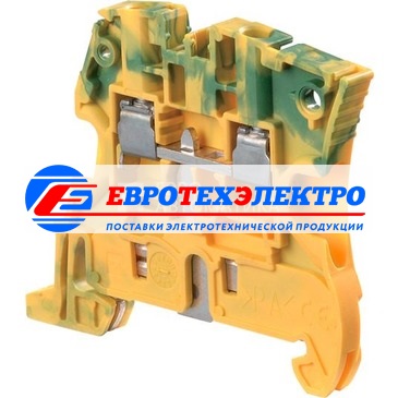 ABB Клемма винт. земля ZS4  4мм.кв.